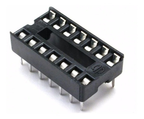 10 Pzas Base Socket 14 Pines Para Circuito Integrado