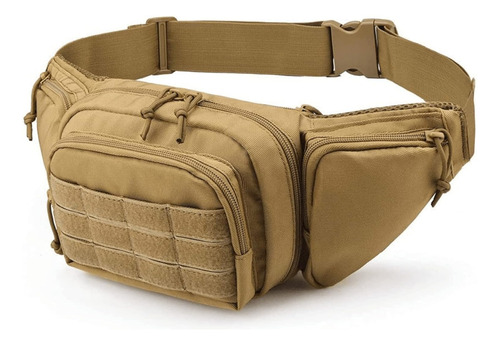 Riñonera Táctica Militar Y Bolsa Molle Edc Para Actividades 