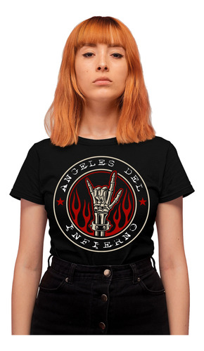 Playera Punk Industrial Angeles Del Infierno Gotic Hard Core