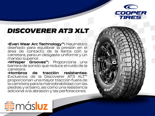 1 Llanta Discoverer At3 Xlt Cooper Lt285/75r17 118s