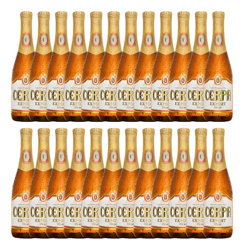 Cerveja Cerpa Export - Long Neck De 350ml - Caixa Com 24 Un