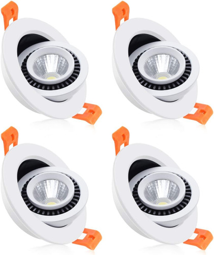 Gimbal Led Empotrable 3 Pulgadas 5 W Luz Diurna