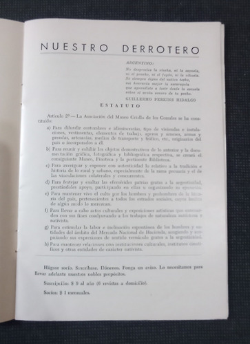 Imagen 4 de 5 de Museo Criollo De Los Corrales Año 3 Numero 10