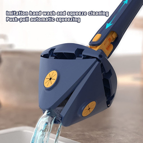 Limpador De Parede Com Base Triangular De 360°