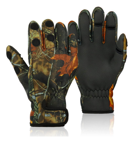 Bb Hapeayou Guantes De Pesca De Neopreno Sin Dedos Para Homb