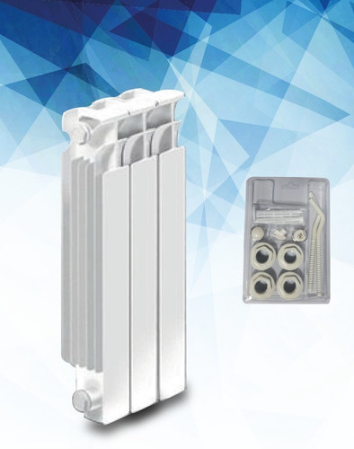 Radiador Caldaia Clan N500 X 6 Elementos + Kit Universal Gratis