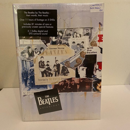 The Beatles Anthology Dvd Eu Nuevo