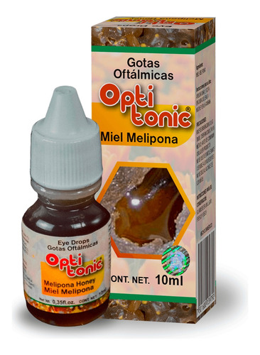 Miel De Abeja Melipona, Gotas Para Ojos 10ml