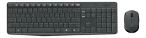 Comprar Kit de teclado y mouse inalámbrico Logitech MK235 Español teclado grafito y mouse negro