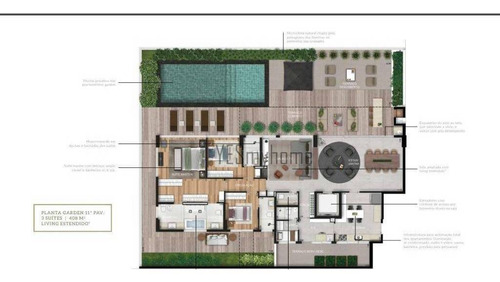 Apartamento Garden Com 4 Quartos À Venda, 214 M² Por R$ 3.683.802 - Alto Da Glória - Curitiba/pr - Gd0176
