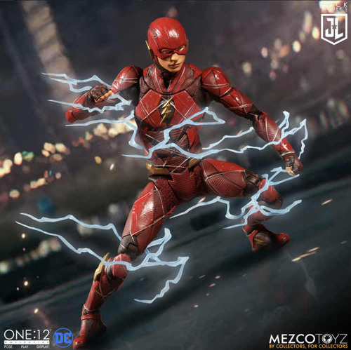 Batman Superman Flash Zs Justice League Deluxe Mezco One 12
