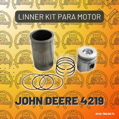 Linner Kit Para Motor John Deere 4219