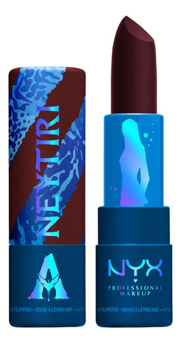Labial En Barra Nyx Avatar 2 Paper Lipstick - Neytiri Acabado Mate Color Matte