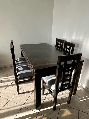 Mesa Comedor + 6 Sillas