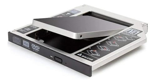 Imagen 3 de 5 de Caddy Segundo Disco Notebook Hdd Sata O Ssd 9,5mm