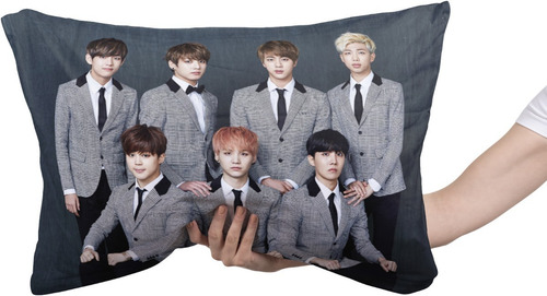 Cojin Almohada Bts K Pop Grupo Integrantes Poliester Calidad Color Bts 04