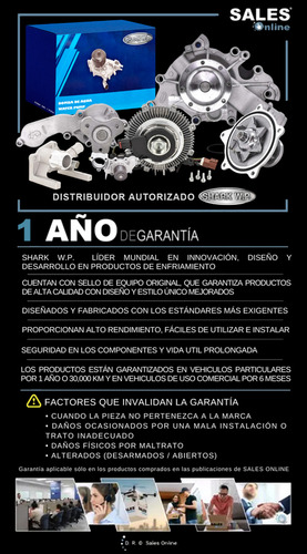 Bomba Agua Auxiliar Para Toyota Highlander 3.5v6 2011 A 2016