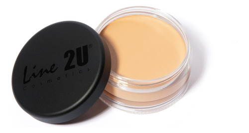 Base de maquillaje en crema Line 2u Rostro MCAL Base de Maquillaje en Crema tono bronceado - 14mL 38g