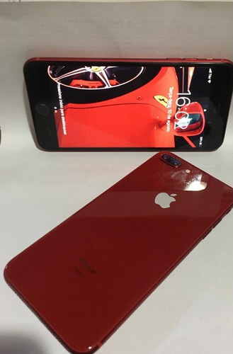  iPhone 8 Plus 64 Gb Vermelho Vitrine (a) Impecavel Novo