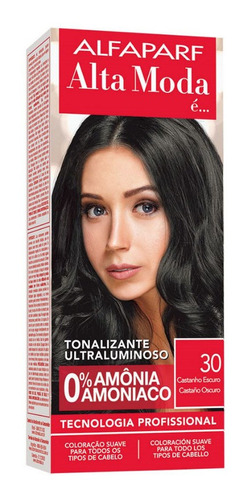 Alta Moda Tonalizante 30 Castanho Escuro 150g