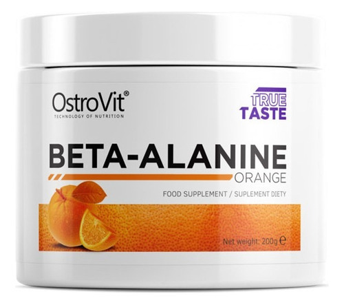 Beta Alanine 200gr  Orange - Ostrovit Sabor Orange