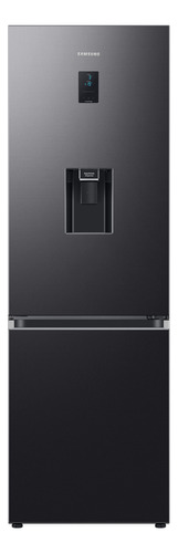 Refrigeradora Samsung Bottom Freezer 331l Black C/disp.
