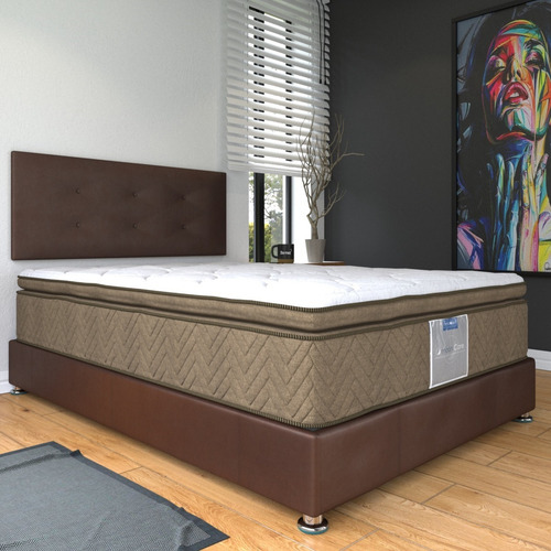 Colchón Restonic King Size Ortopedico + Box LG