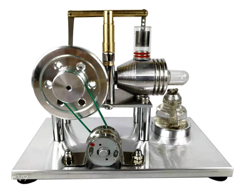 Motor De Stirling Externo Para Generador Pequeño
