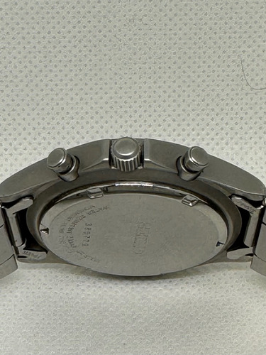 Reloj Seiko Chronos Alarm 7t62 Gris Gris Azul (Usado)