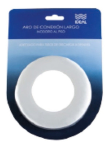 Aro Base Ideal 1580 De Conexión Largo Inodoro Al Piso