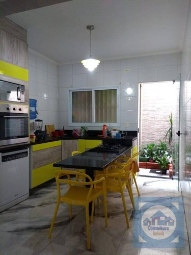 Casa Com 2 Dormitórios À Venda, 86 M² Por R$ 274.000,00 - Aviação - Praia Grande/sp - Ca0961