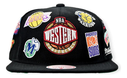 Nba All Over Conference Western Gorra Mitchell And Ness