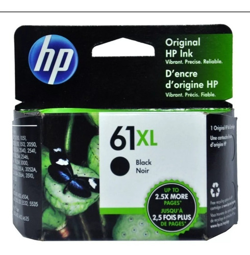 Cartucho Hp 61 Xl Color Original 