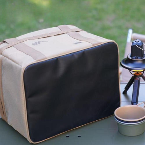 Bolsa De Almacenamiento Para Acampar, Bolso De Mano, Beige