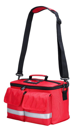 Bolsa Para Botiquín De , Bolsa Vacía De , Con Asa, Rojo