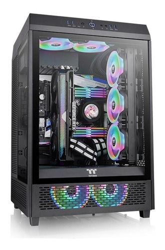 Gabinete Gamer Thermaltake The Tower 500 Negro 2 Fan 120mm