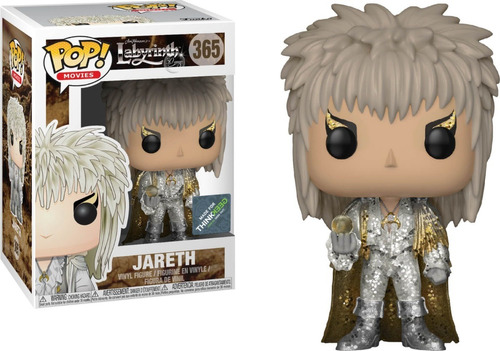 Funko Pop Jareth #365 Think Geek Sticker Labyrinth 30 Years 