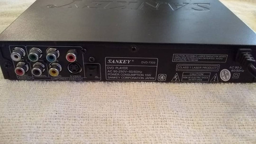 Reproductor De Dvd-dvdrw-dvcd-mp3-usb 2 Canales Marca Sankey