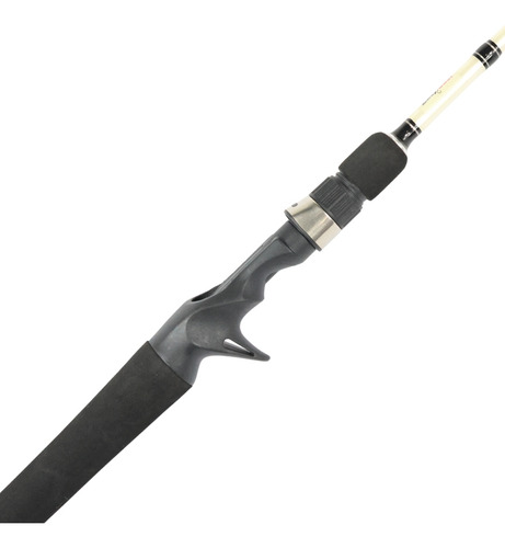 Vara Easy Cast Legacy 1.76m - 17lb - Carretilha - Inteiriça Cor Branco E Preto