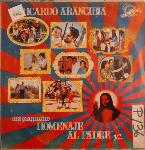 Vinilo Lp  De Ricardo Arancibia -- Homenaje Al Padre (xx778