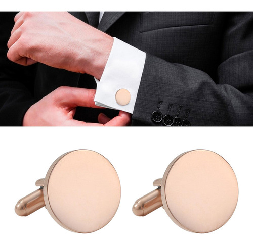 Gemelos Para Camisa De Esmoquin Para Hombre, 2 Uds., Gemelos