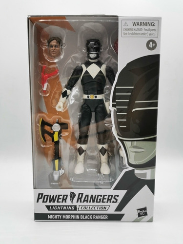 Imagen 3 de 3 de Black Ranger Mighty Morphin Power Rangers Lightning Collecti