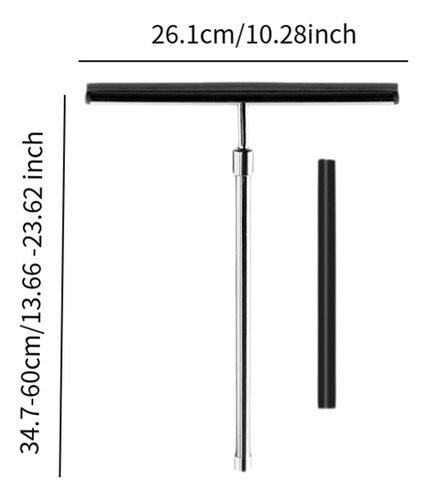 S Limpiador De Ducha, Piso, Ventana, Longitud Ajustable,