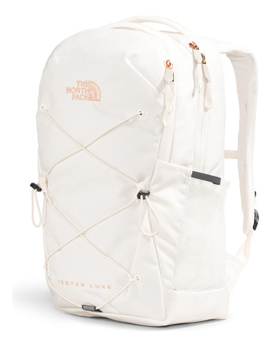 Mochila The North Face Jester Luxe Everyday Para Mujer Blanc