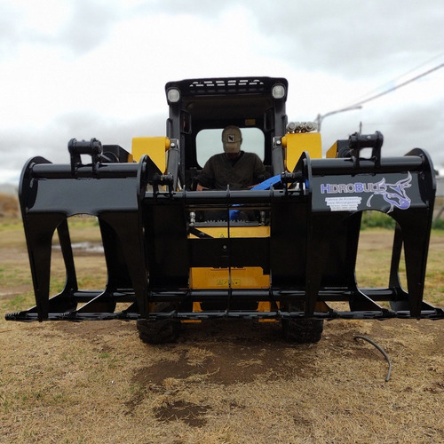 Imagen 4 de 21 de Garra Forestal Hidrobull- Implemento Minicargadora Bobcat