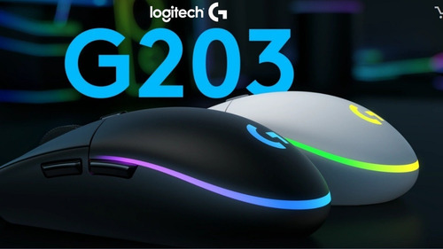 Imagen 5 de 5 de Mouse Gaming Rgb Logitech G203 Lightsync