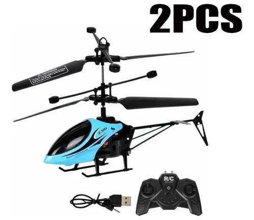 2pcsboy Con Helicóptero Rc Avión Rc Juguete