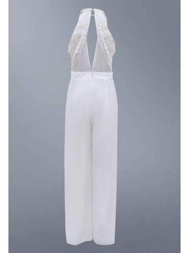 Palazos Jumpsuit Casual Overol Mujer Encaje Denim Jumper