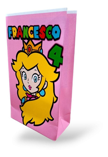 Bolsas Sorpresitas Mario Bros. Con Golosinas