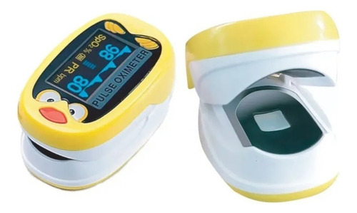 Oxímetro de pulso para dedo Yonker K1 rojo/blanco